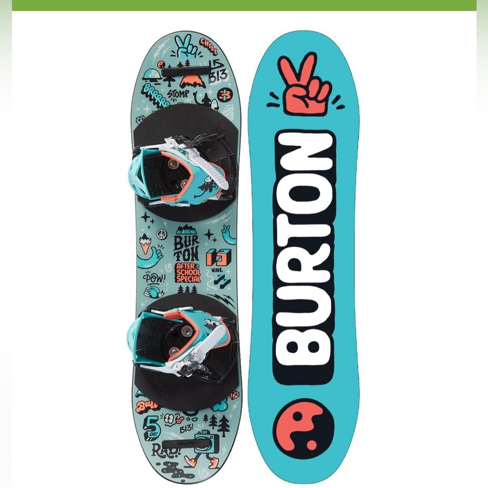 Burton Kids Snowboard - Blue and Black